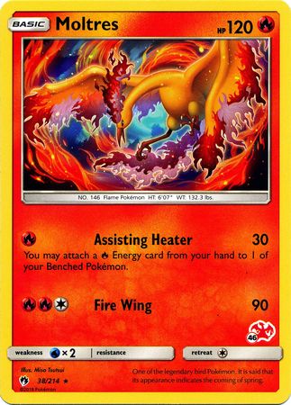 Moltres - 38/214 (
