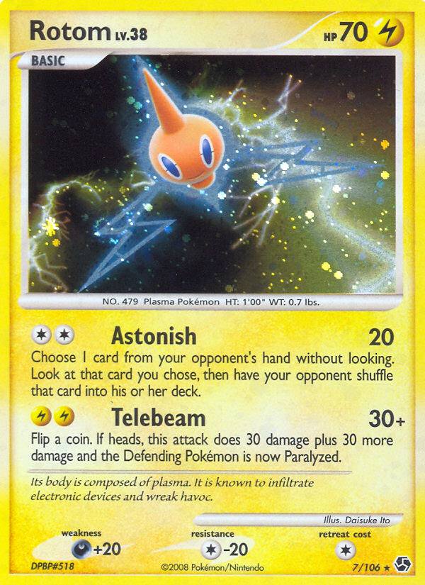 Rotom/106 - Great Encounters Holofoil