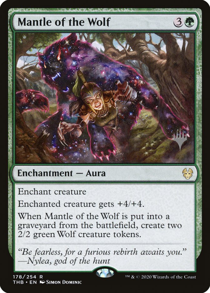 Mantle of the Wolf (PPTHB-178) - Theros Beyond Death Promos