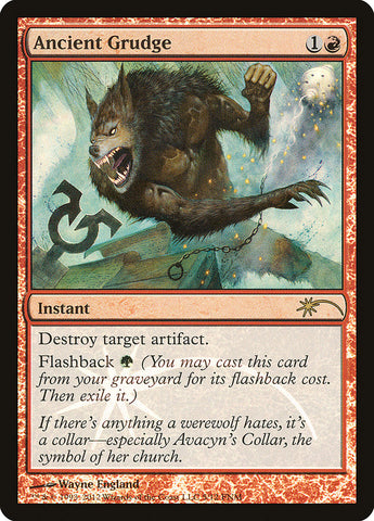 Ancient Grudge (FNM-005) - Friday Night Magic 2012 Foil