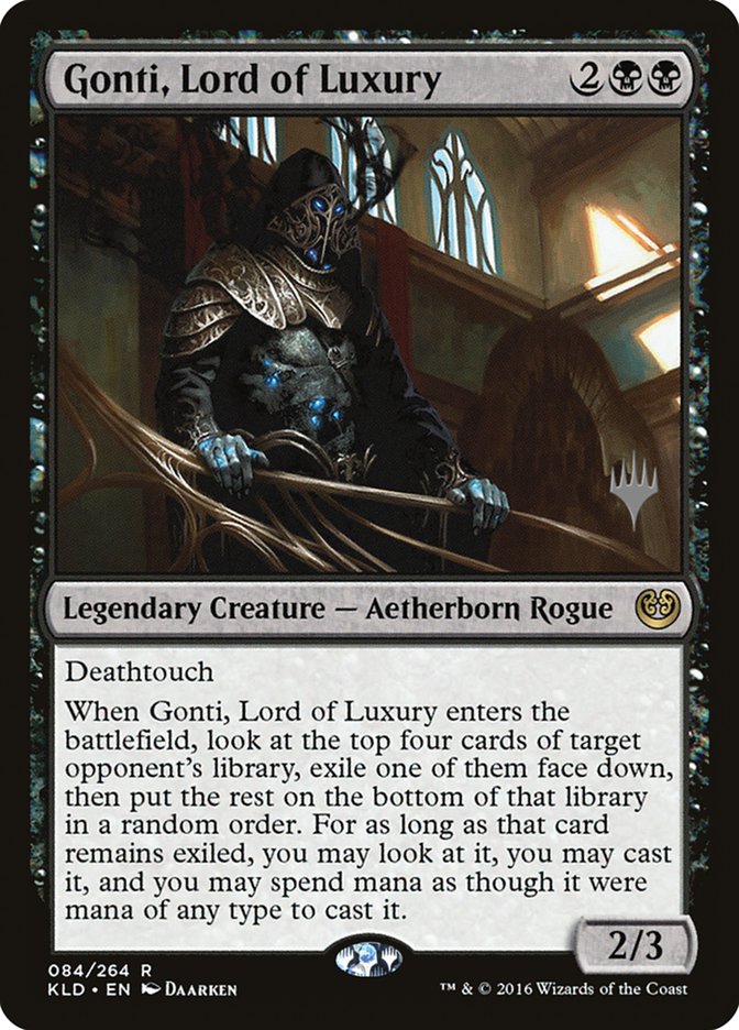 Gonti, Lord of Luxury (PPM21-084) - Kaladesh Promos