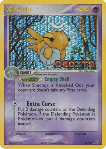 Shedinja/107 - Deoxys Reverse Holofoil