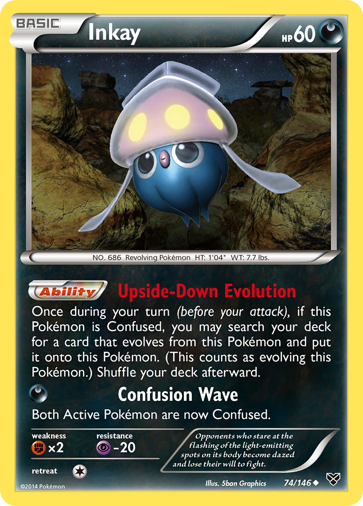 Inkay (74)/146 - XY Base Set