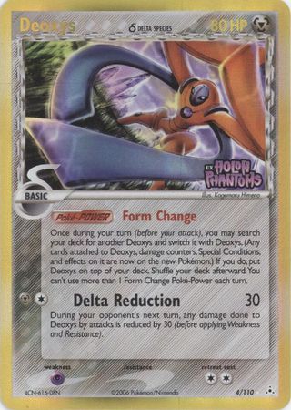 Deoxys (Delta Species - Defense Forme)/110 - Holon Phantoms Reverse Holofoil