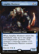 Amphin Mutineer (Extended Art) (CMR-629) - Commander Legends: (Extended Art)