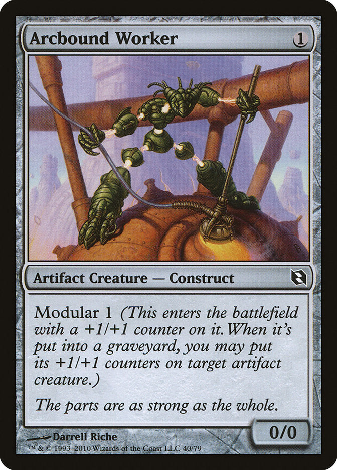 Arcbound Worker (DDF-040) - Duel Decks: Elspeth vs. Tezzeret