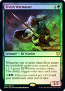 Elvish Warmaster (PRE-167) - Kaldheim Promos Foil