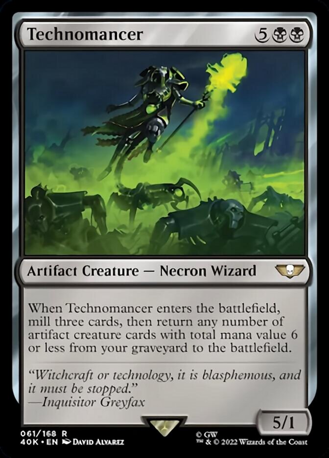rare warhammer cards Technomancer [Warhammer 40,000]