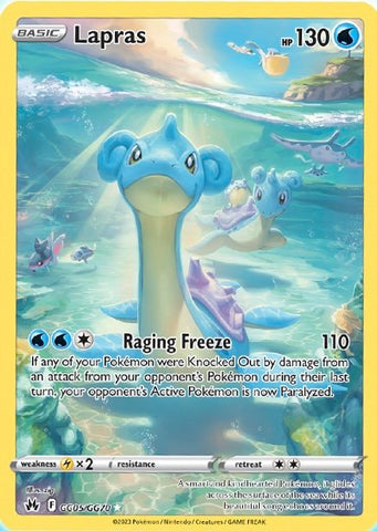 Lapras GG05/70 - SWSH Crown Zenith Galarian Gallery Holofoil