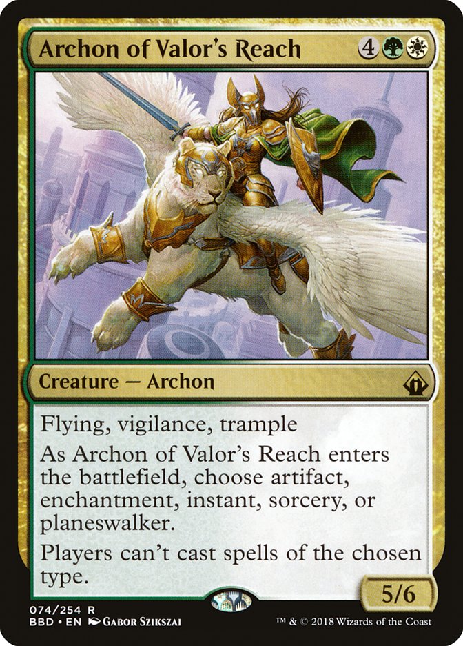 Archon of Valor's Reach (BBD-074) - Battlebond