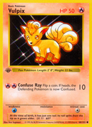 Vulpix - 68/102 - 1st Edition Base Set Shadowless - Common