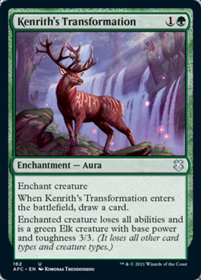 Kenrith's Transformation (AFC-162) - Forgotten Realms Commander