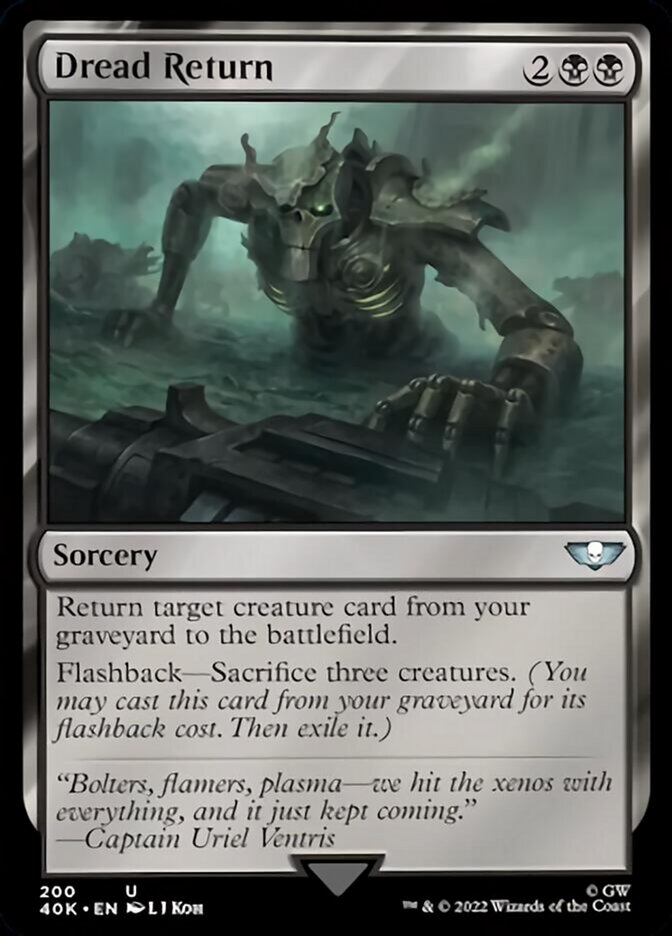 Dread Return (40K-200) - Warhammer 40,000 Commander