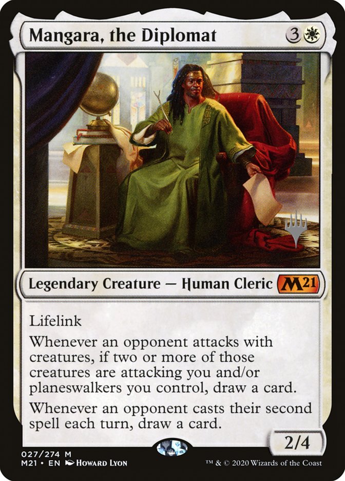 Mangara, the Diplomat (PPM21-027) - Core Set 2021 Promos
