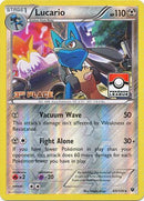 Lucario - 63/124 (Pokemon League) [3rd Place] - League & Championship Cards Reverse Holofoil