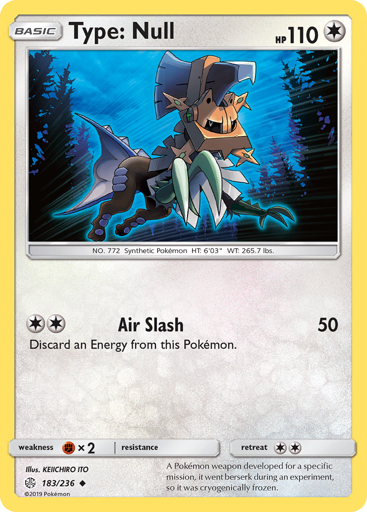 Type: Null 183/236 - SM  Cosmic Eclipse