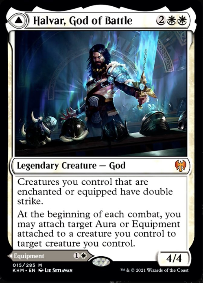 Halvar, God of Battle (KHM-015) - Kaldheim