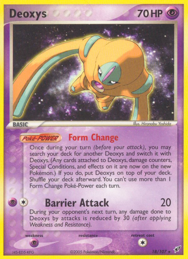 Deoxys (Defense Forme)/107 - Deoxys