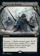 Drag to the Bottom (Extended Art) (DMU-401) - Dominaria United: (Extended Art)