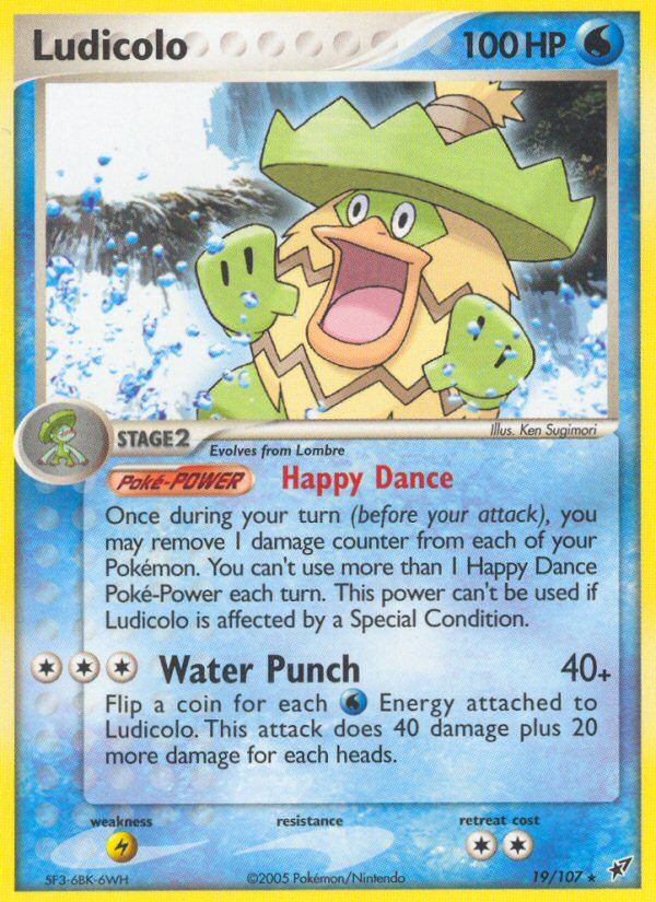 Ludicolo - 019/107/107 - Deoxys