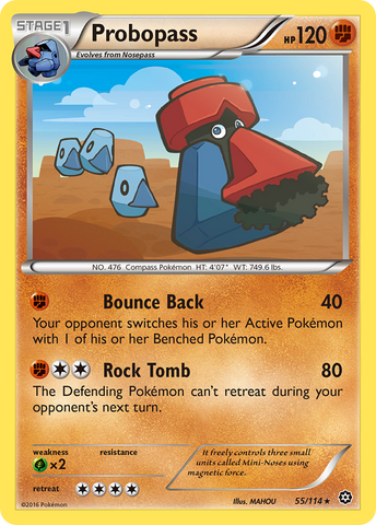 Probopass/114 - XY  Steam Siege