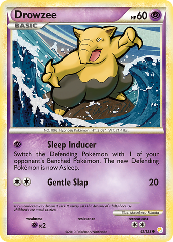Drowzee 62/123 - HeartGold SoulSilver