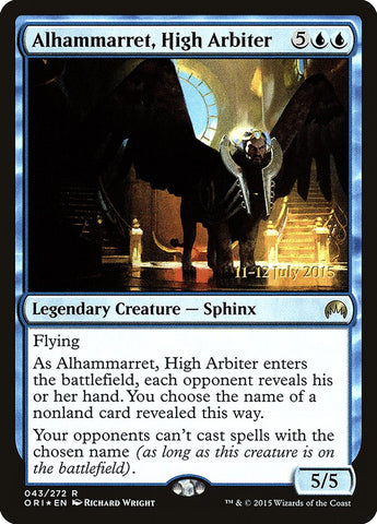 Alhammarret, High Arbiter (PRE-043) - Magic Origins Promos Foil