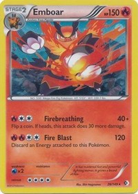 Emboar - 26/149 (Cosmos Holo) - Blister Exclusives Holofoil