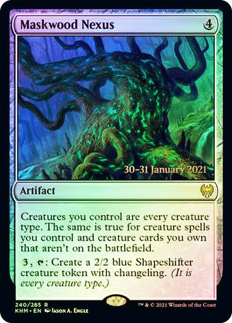 Maskwood Nexus (PRE-240) - Kaldheim Promos Foil