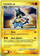 Lucario - 6/130 [Diamond & Pearl] - Burger King Promos Reverse Holofoil