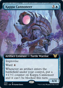 Kappa Cannoneer (Extended Art) (NEC-050) - Neon Dynasty Commander: (Extended Art)