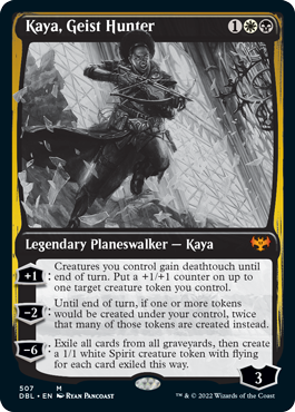 Kaya, Geist Hunter (DBL-507) - Innistrad: Double Feature