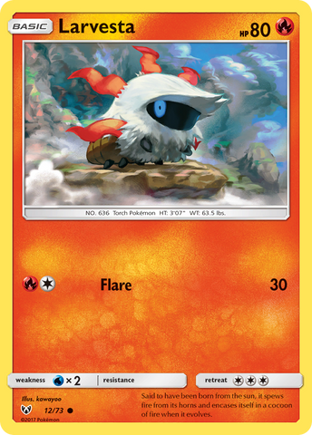 Larvesta/73 - Shining Legends