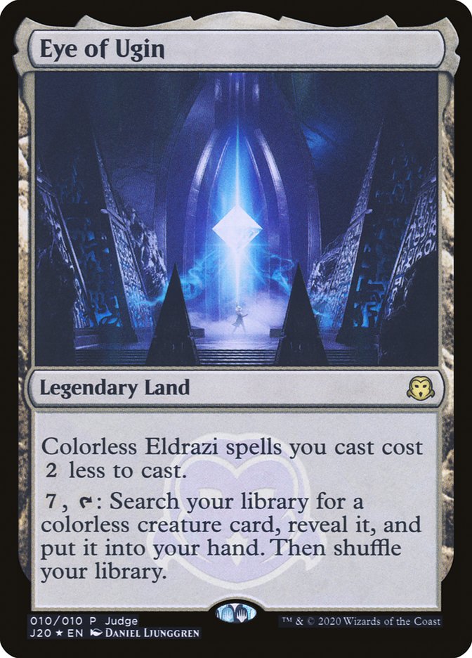 Eye of Ugin (JDG-010) - Judge Gift Cards 2020 Foil