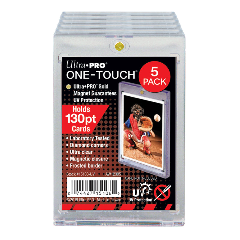 Ultra Pro Magnetic One-Touch Case 130pt 5 Pack