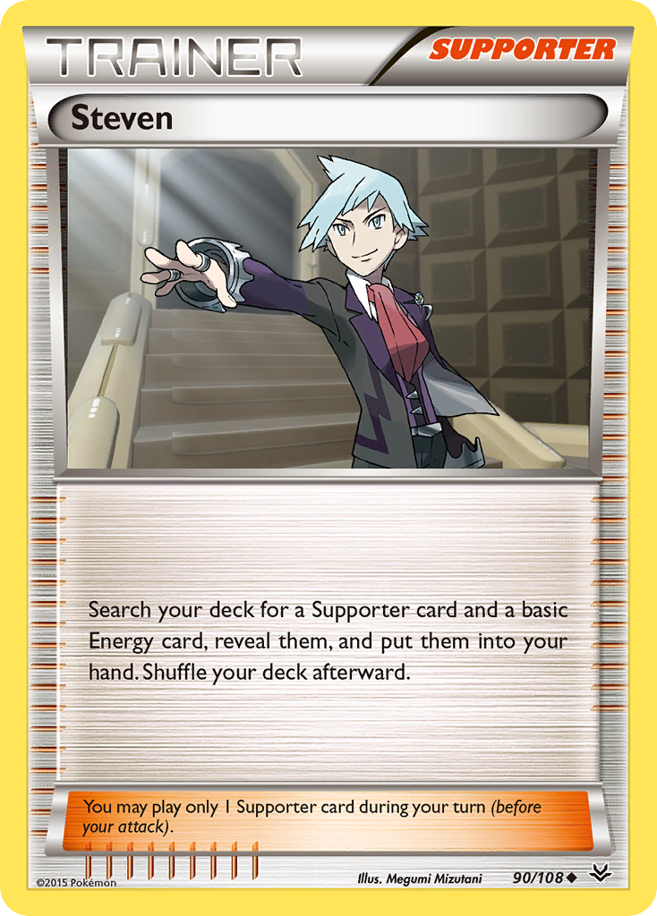 Steven 90/108 - XY  Roaring Skies
