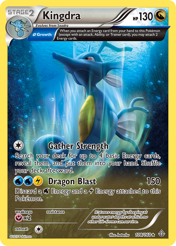 Kingdra (Alpha) 108/160 - XY  Primal Clash Holofoil