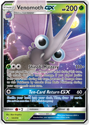 Venomoth GX 12/214 - SM  Unbroken Bonds Holofoil