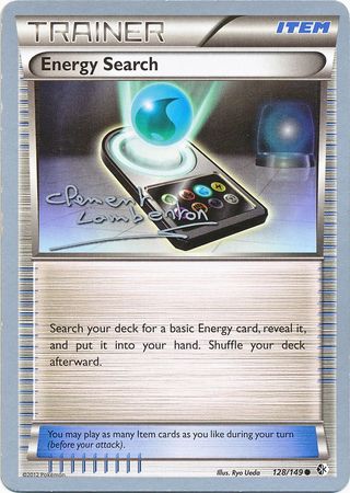 Energy Search - 2013 (Clement Lamberton) 128 - World Championship Decks