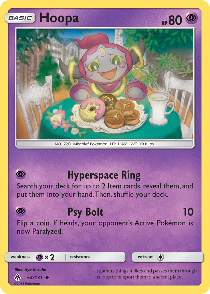 Hoopa 54/131 - SM  Forbidden Light