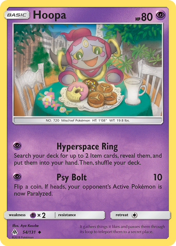 Hoopa 54/131 - SM  Forbidden Light