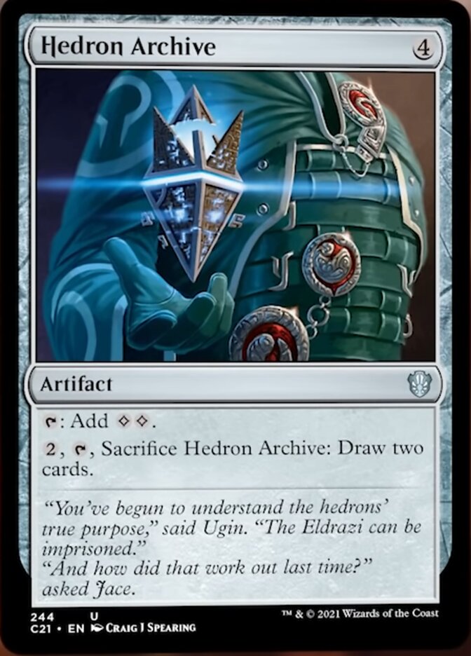 Hedron Archive (C21-244) - Commander 2021