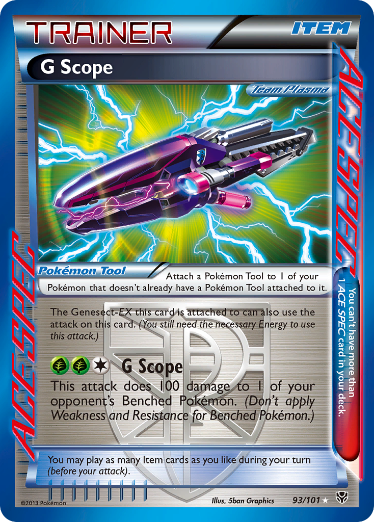 G Scope (Team Plasma)/101 - Plasma Blast Holofoil