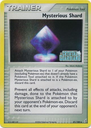 Mysterious Shard/100 - Crystal Guardians Reverse Holofoil
