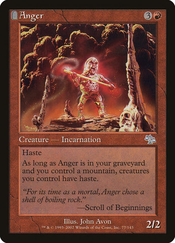 Anger (JUD-077) - Judgment: (tombstone)