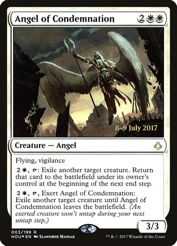 Angel of Condemnation (PRE-003) - Hour of Devastation Promos Foil