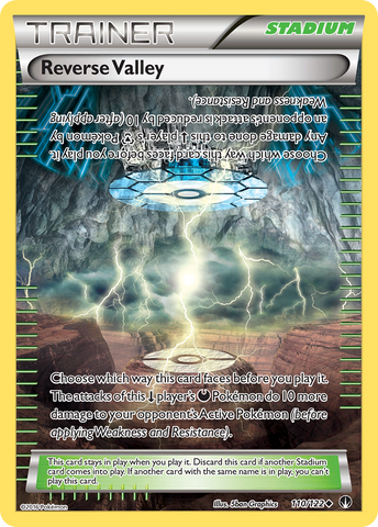 Reverse Valley 110/122 - XY  BREAKpoint