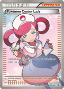 Pokemon Center Lady (105 Full Art) 105/106 - XY  Flashfire Holofoil