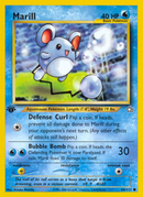 Marill 66/111 - Neo Genesis 1st Edition