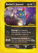Rocket's Sneasel - 5 - Jumbo Cards